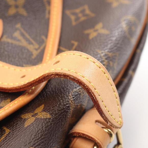 LOUIS VUITTON Brown Monogram Leather Shoulder Bag - Picture 11 of 11